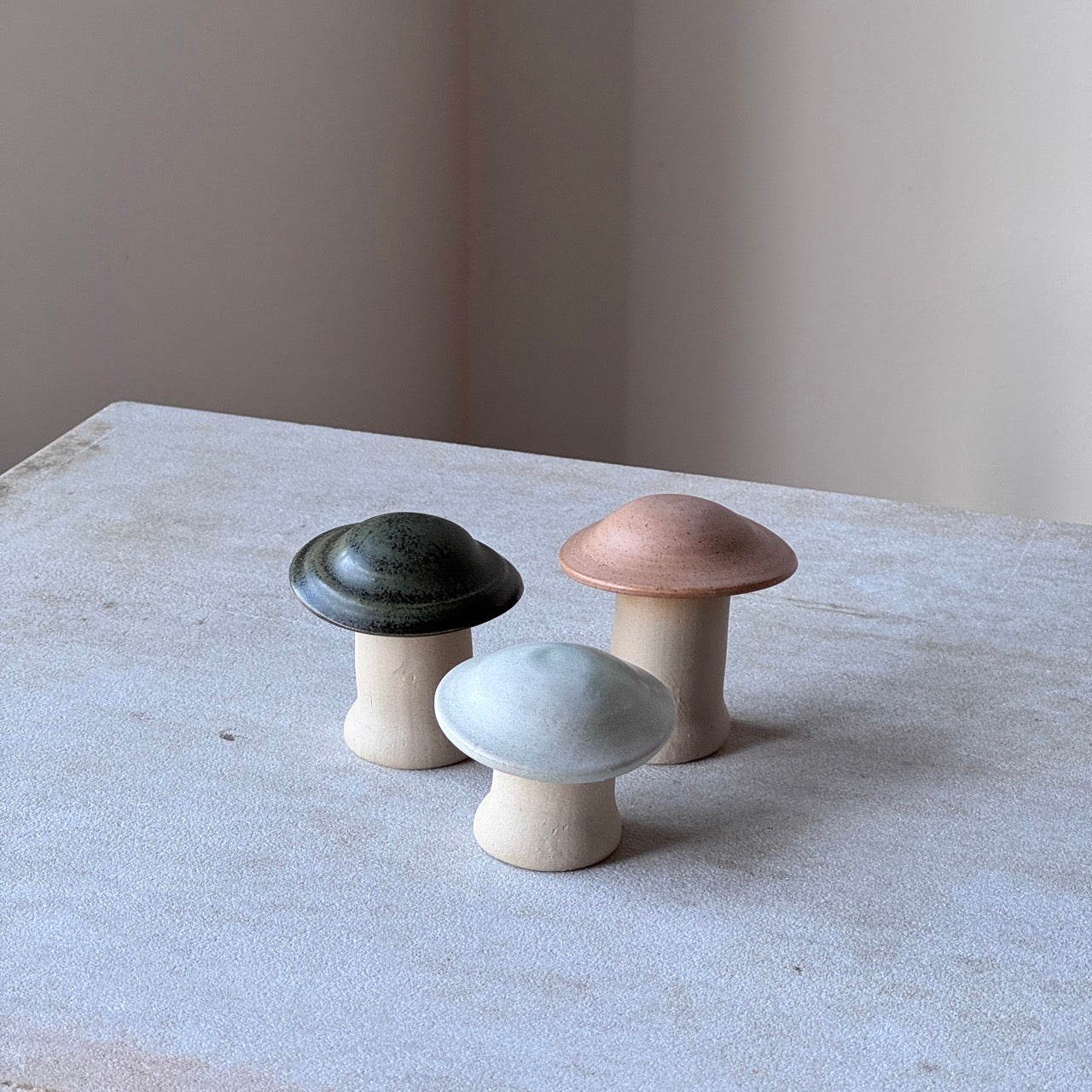 Svampe - Mint, Grøn Og Beige