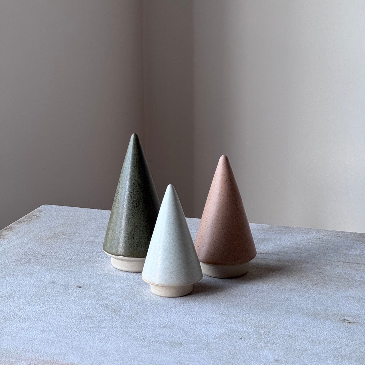 Juletræer - Mint, Grøn Og Beige