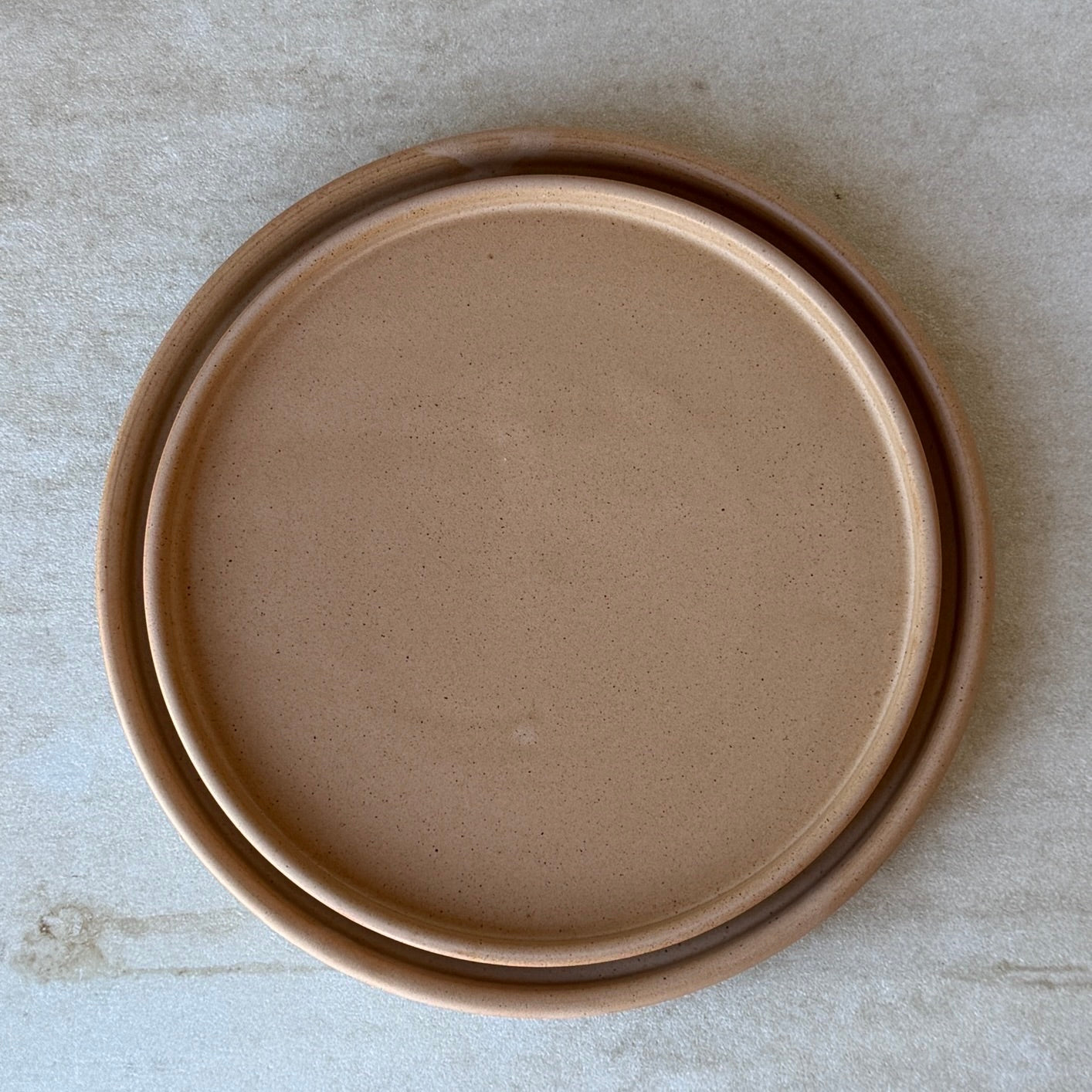 Oda Tallerken Sæt - Beige