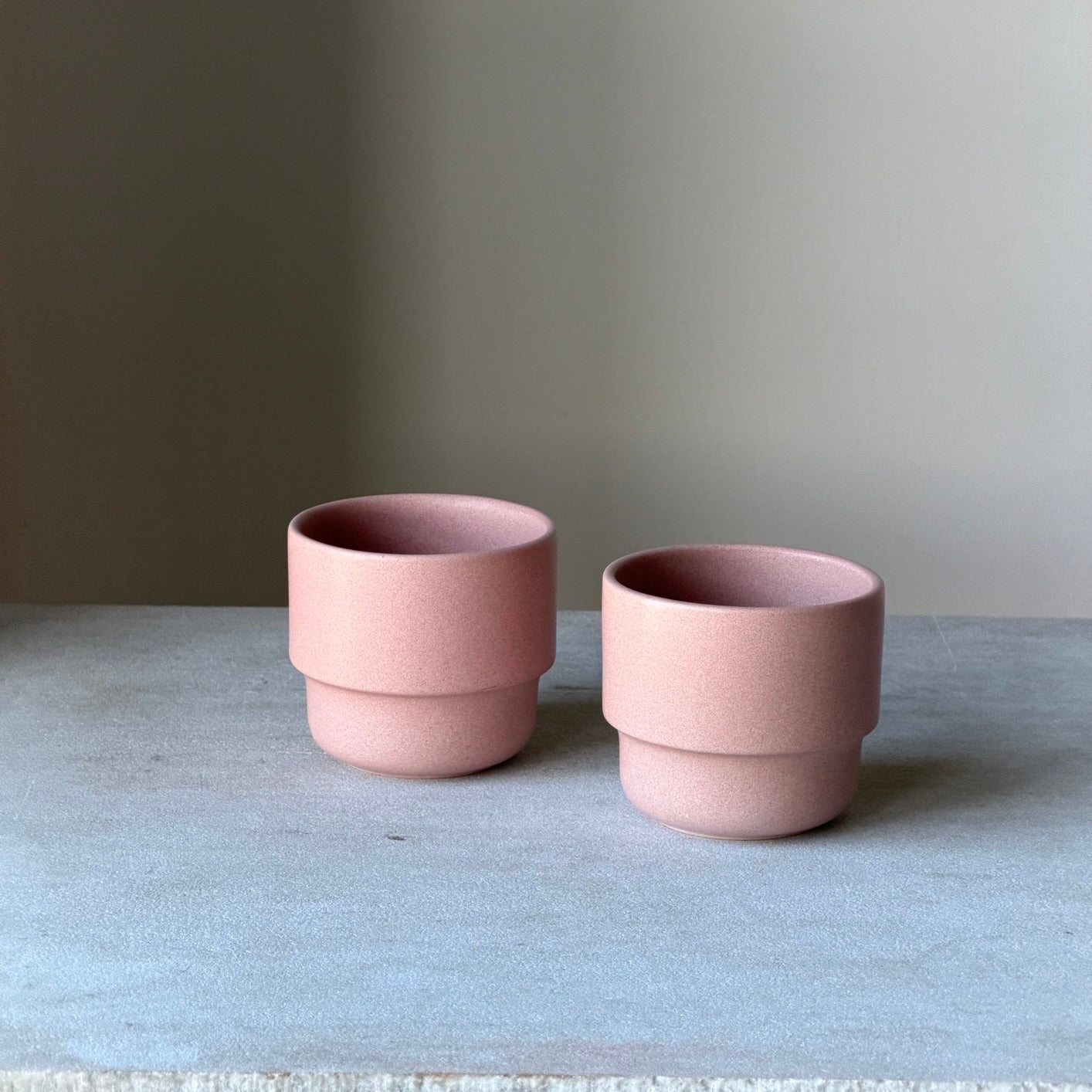 2 x Toto krus lille - Rosa