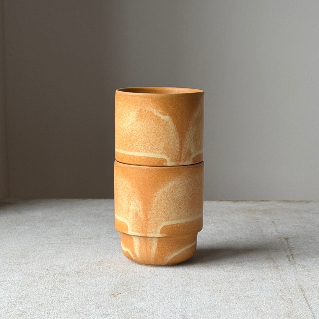 2 x Toto krus - Brun