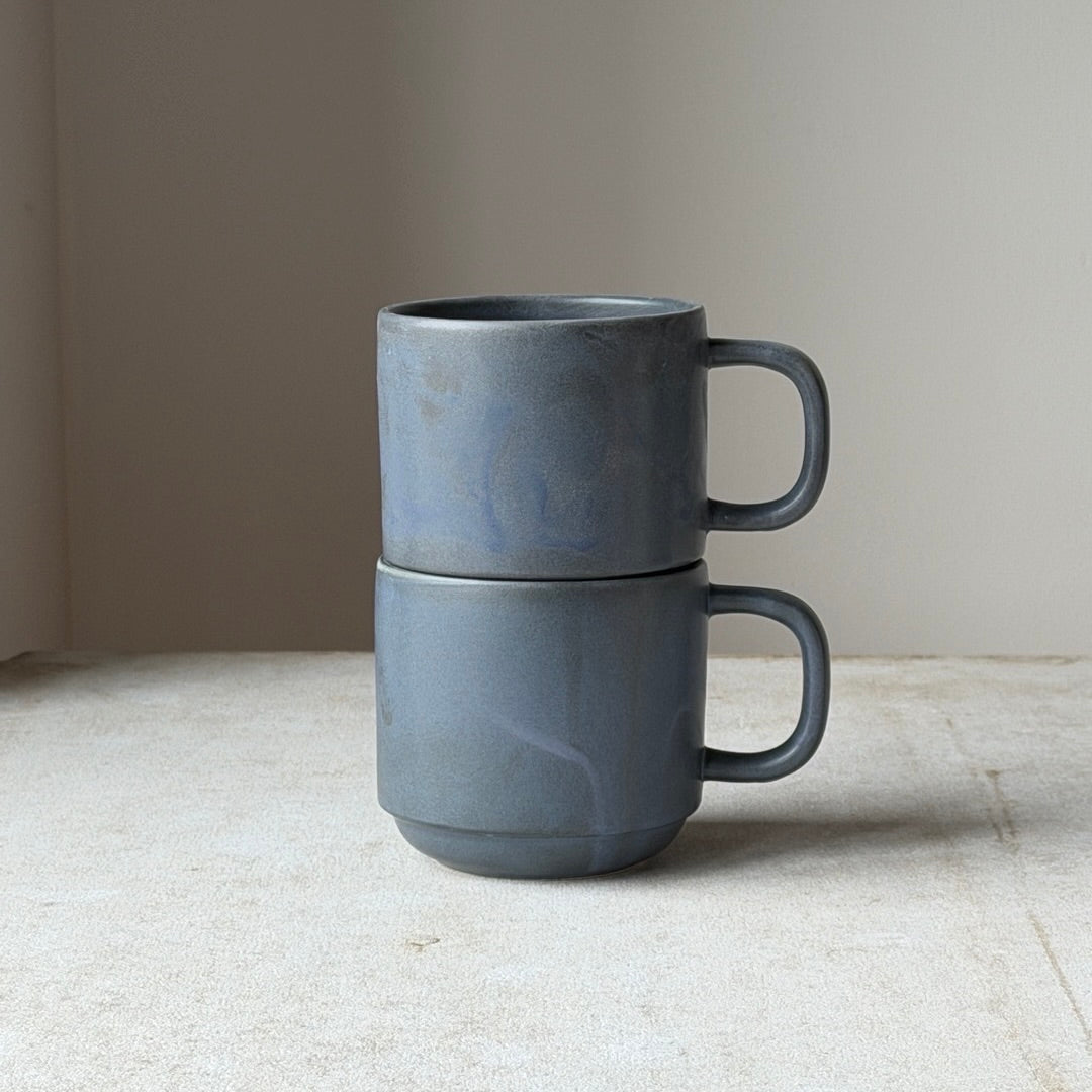 2 x Toto kop med hank - Blå