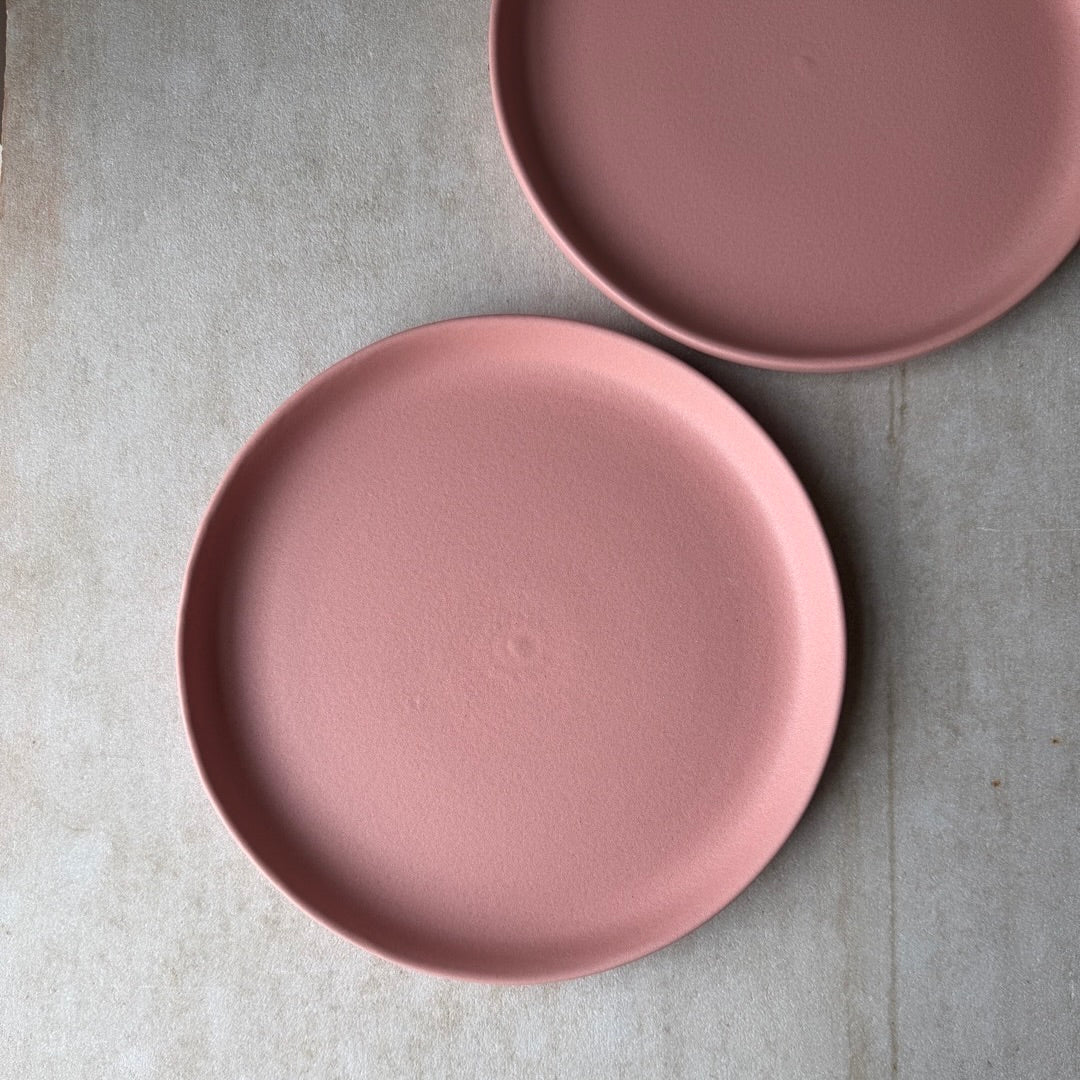 2 x Toto tallerken medium - Rosa