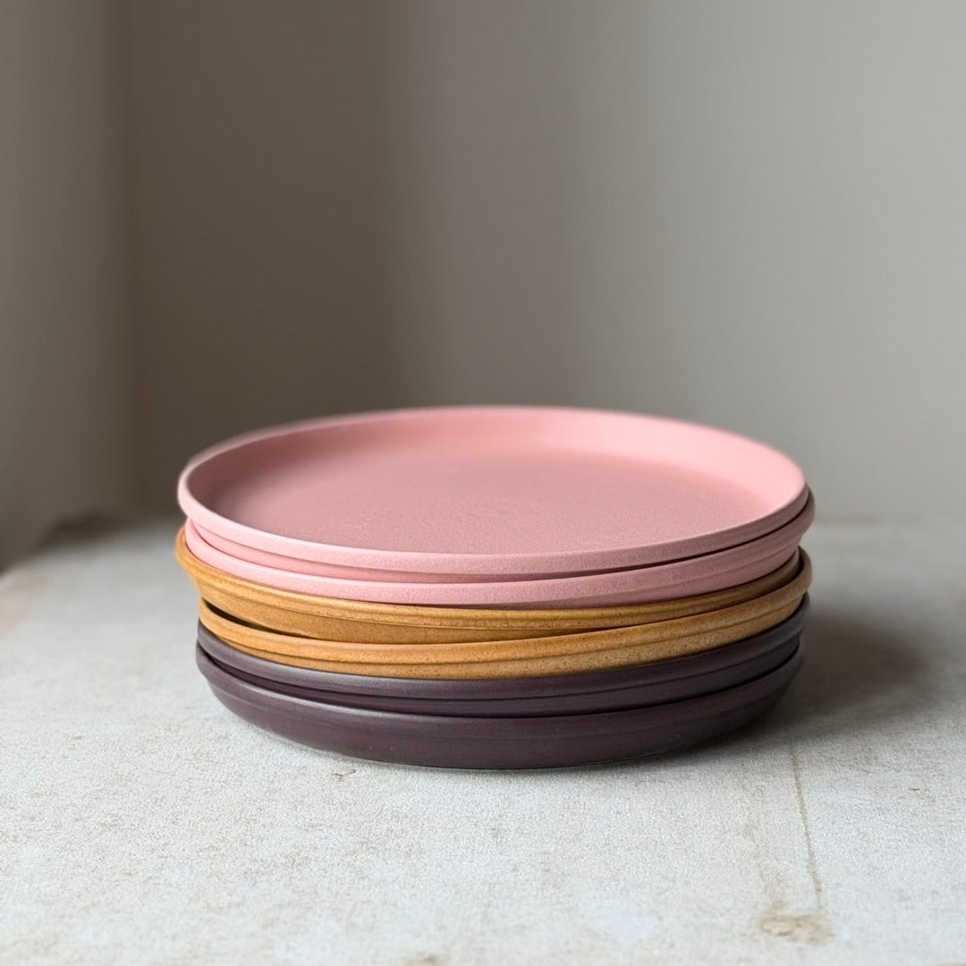 2 x Toto tallerken medium - Brun