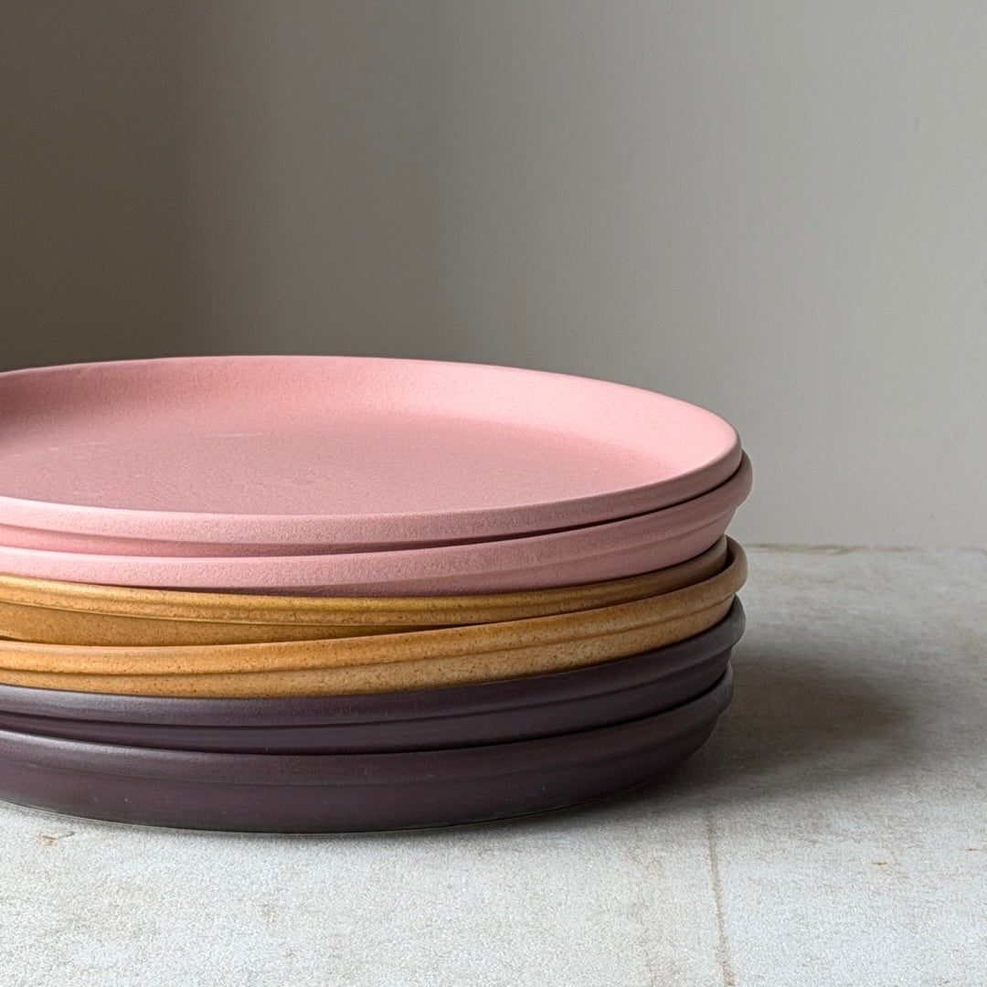 2 x Toto tallerken medium - Rosa