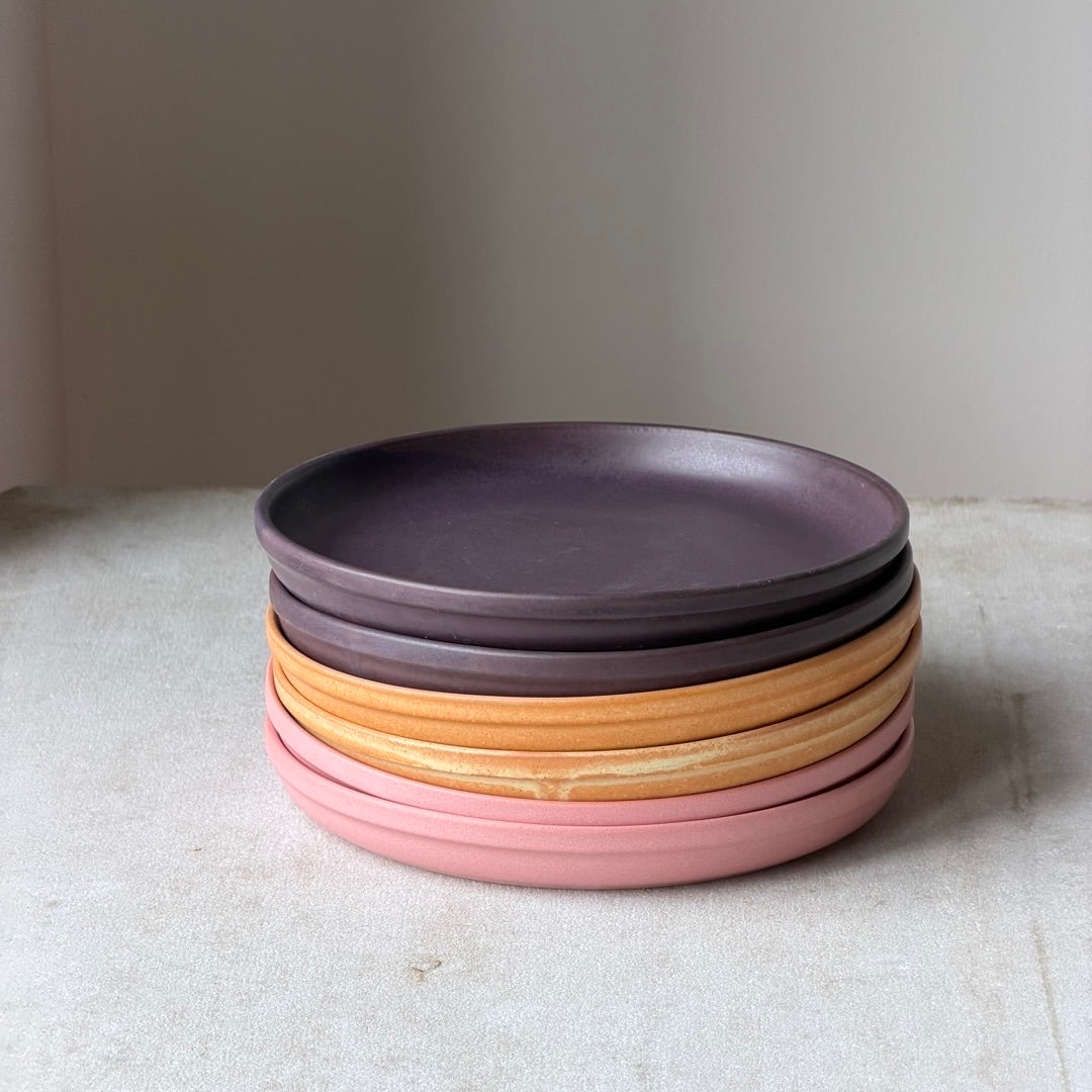 2 x Toto tallerken lille - Lilla