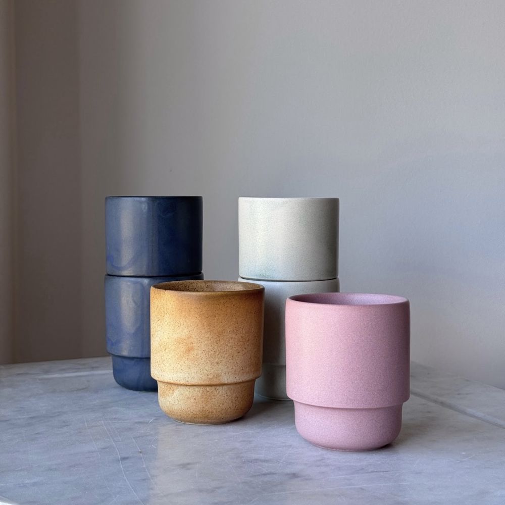 Toto mug without handle - rose - 4