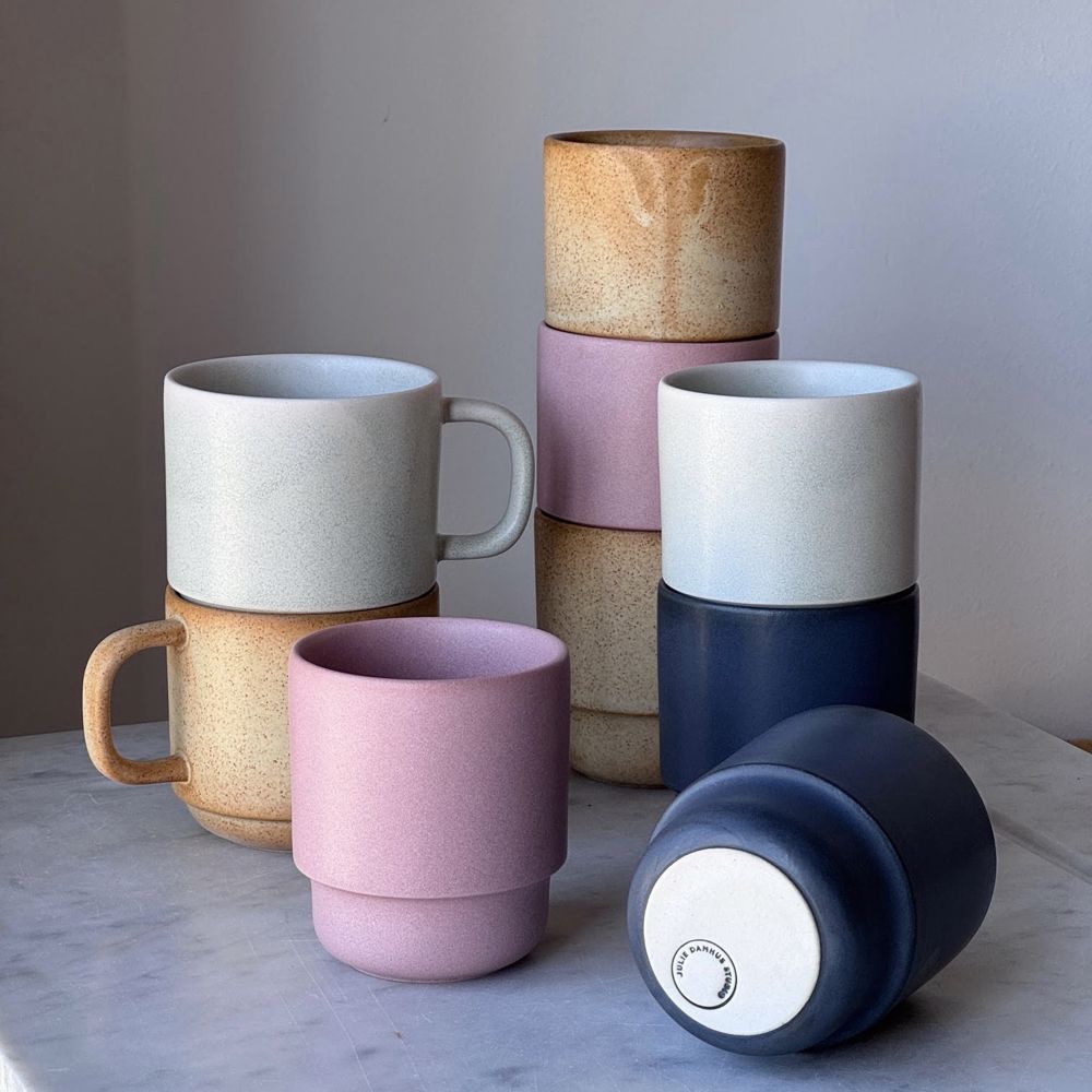 Toto mug without handle - blue - 3