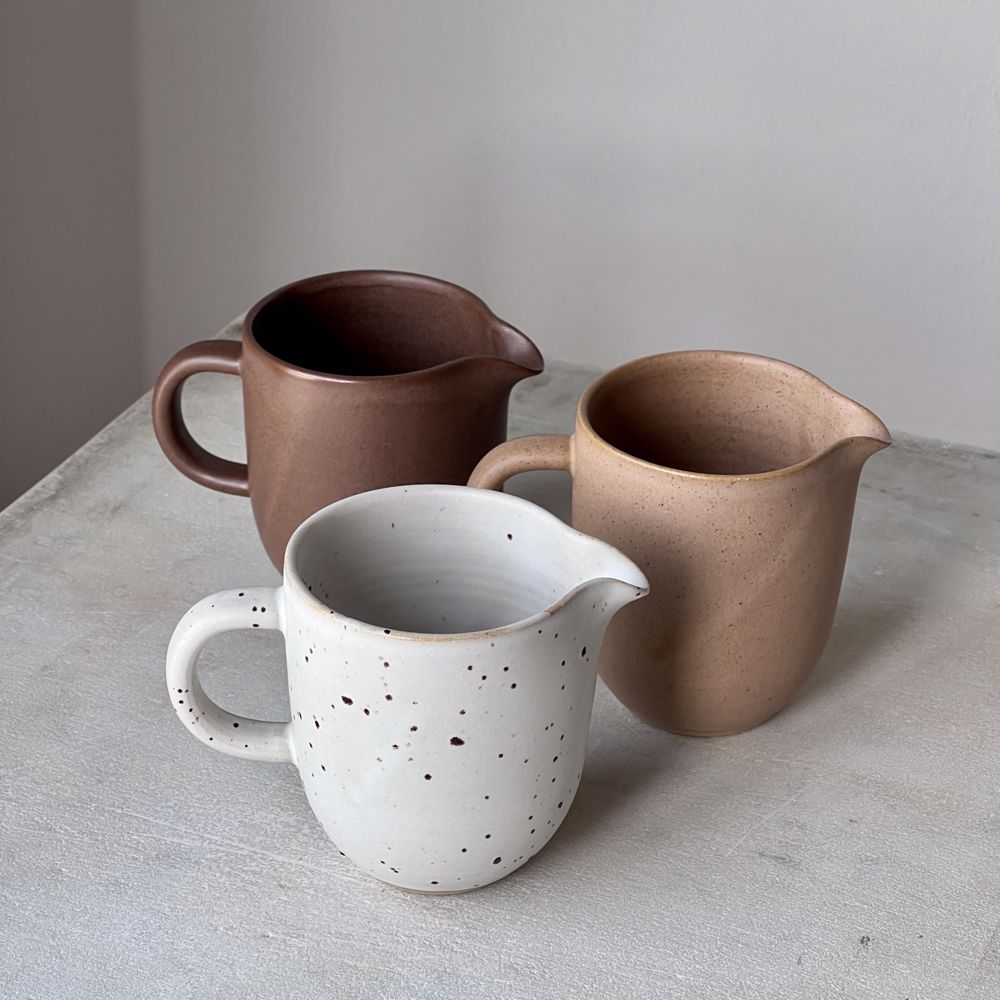 October Milk Jug - Latte - 2