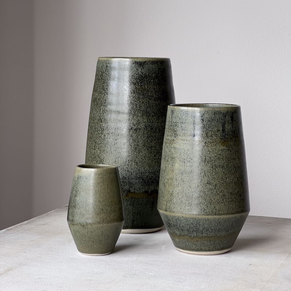 Oda Vase Medium - green - 2