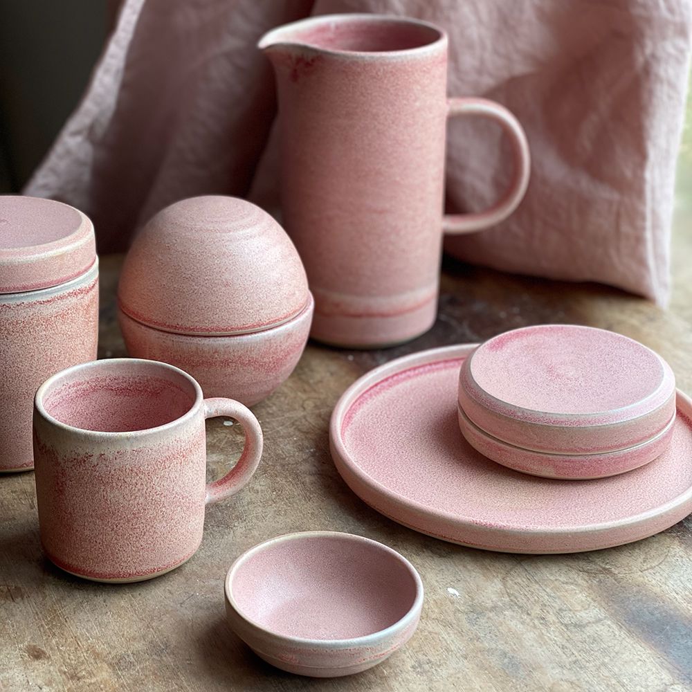 Oda Mug with handle - Rose - 3