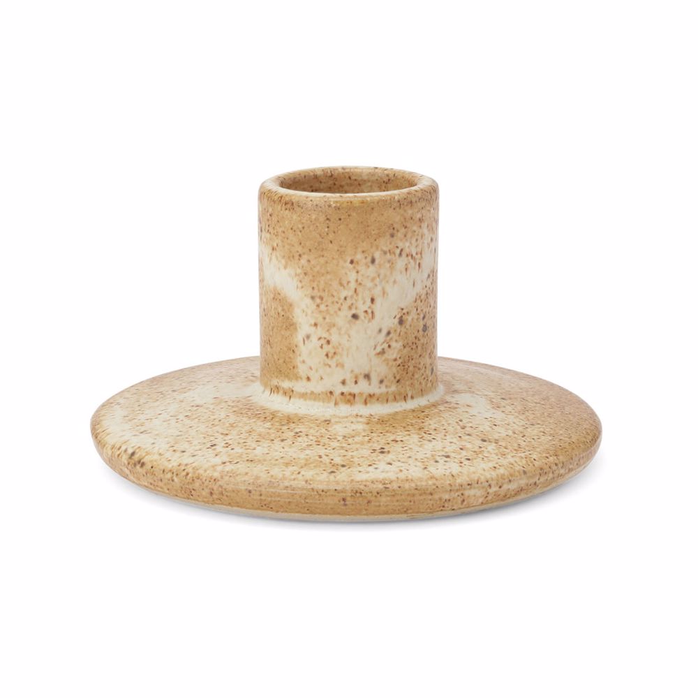 Oda Candle Holder - Brown - 1