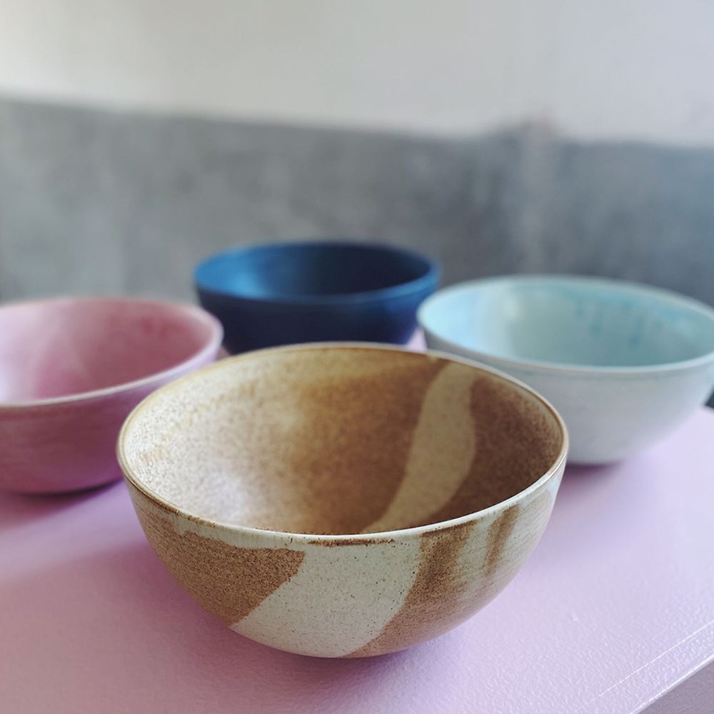 Oda Bowl Large - Blue - 3