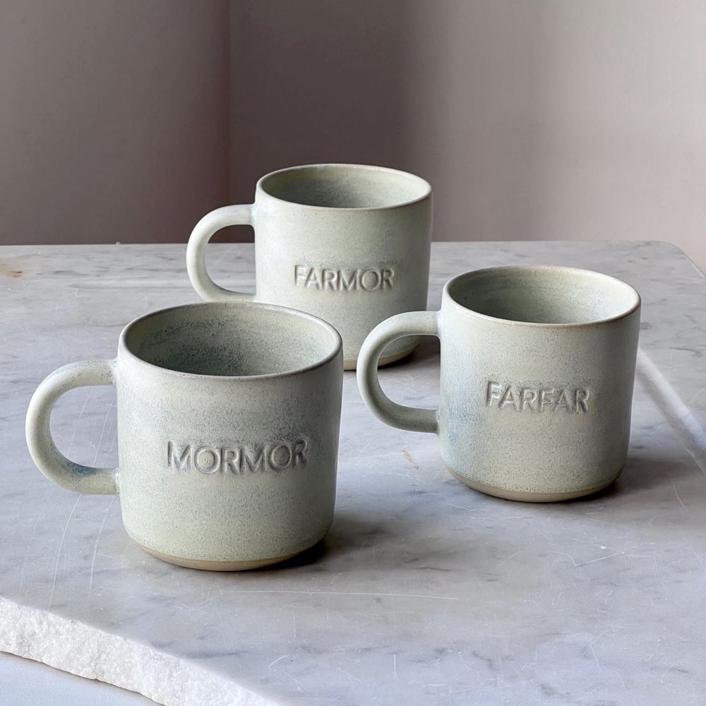 Oda Farmor mug - mint - 2