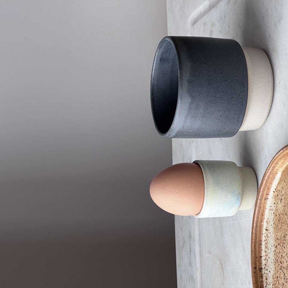 Oda Egg cup - brown - 4