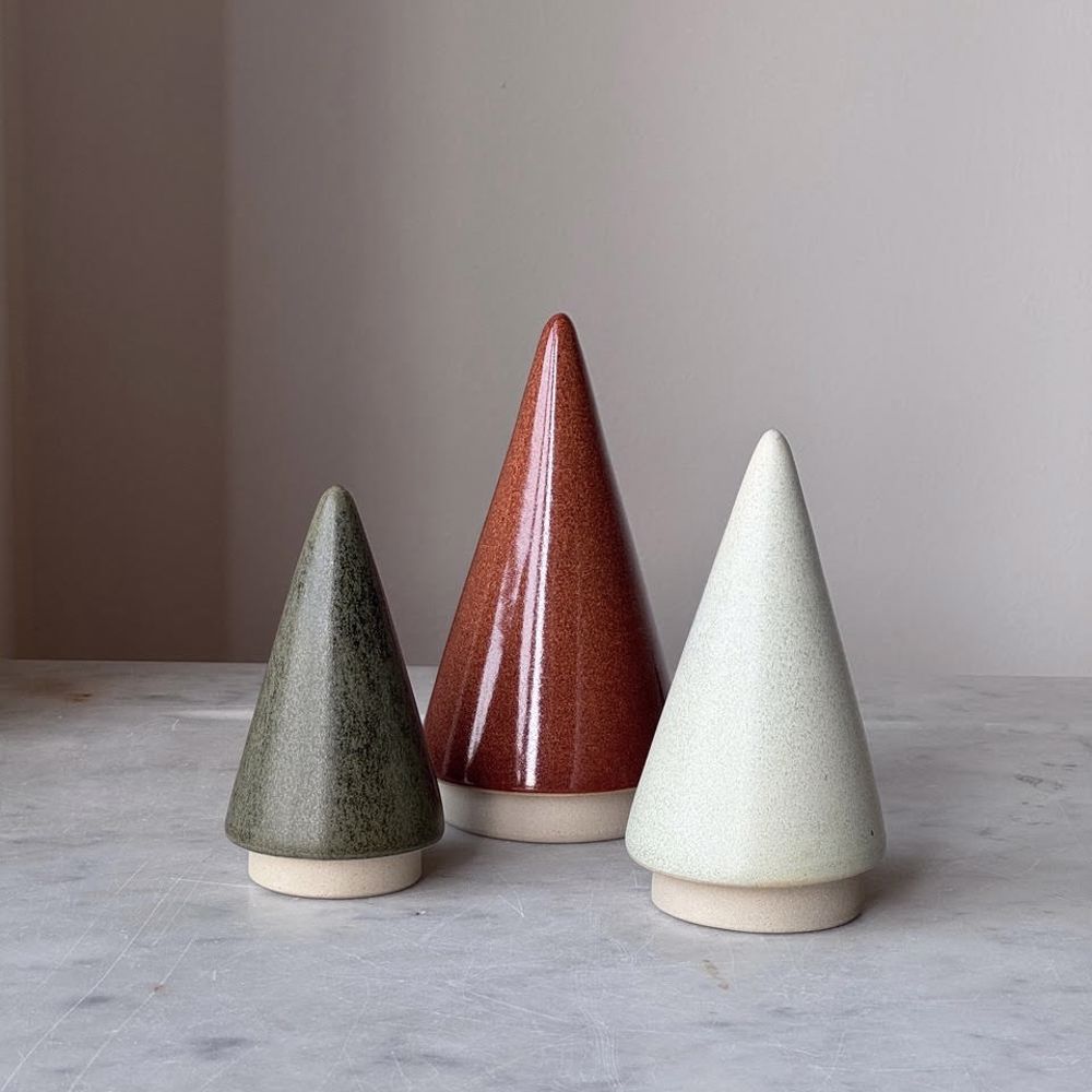 Christmas Trees - Mint, burned and green - 1