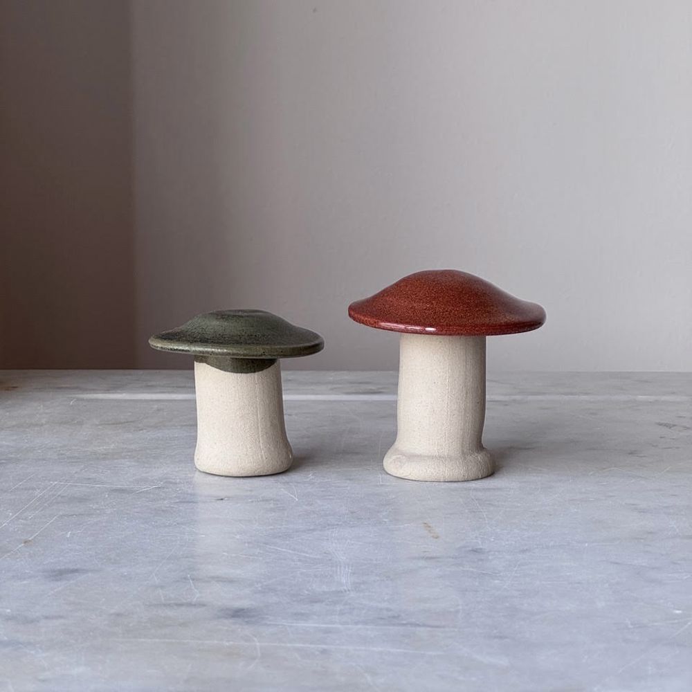 Mushroom - Green and burned - 1