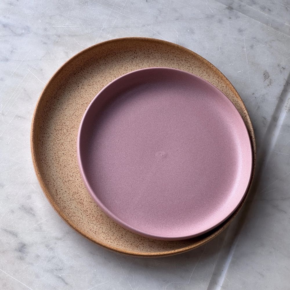 Toto Plate medium - Brun - 2
