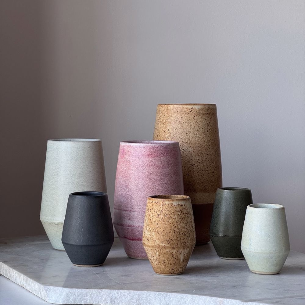 Oda Vase Medium - Brun - 2
