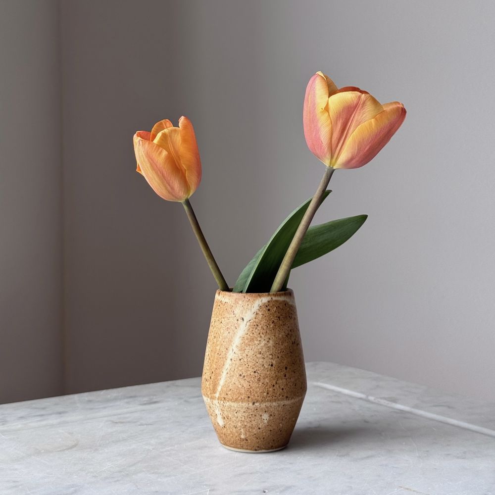 Oda Vase lille - Brun - 1