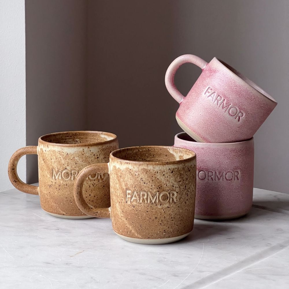 Oda Farmor Mug - Rose - 2