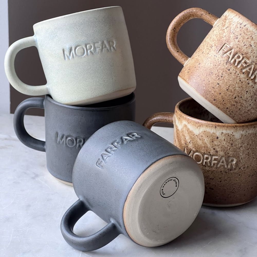 Oda Farfar Mug - Brown - 4