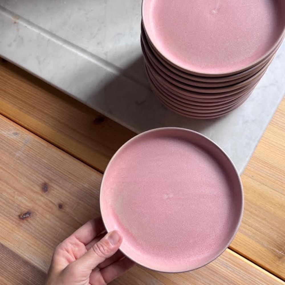 2. Sorting Toto Plate small 2 pcs. - Rose - 2