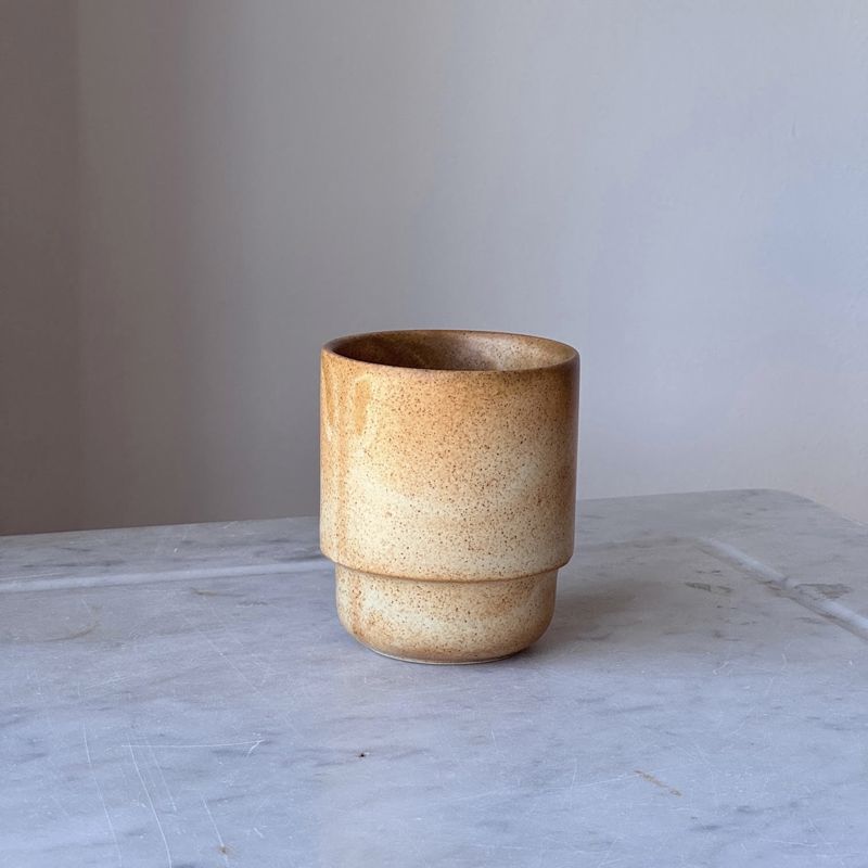 Toto mug without handle - brown