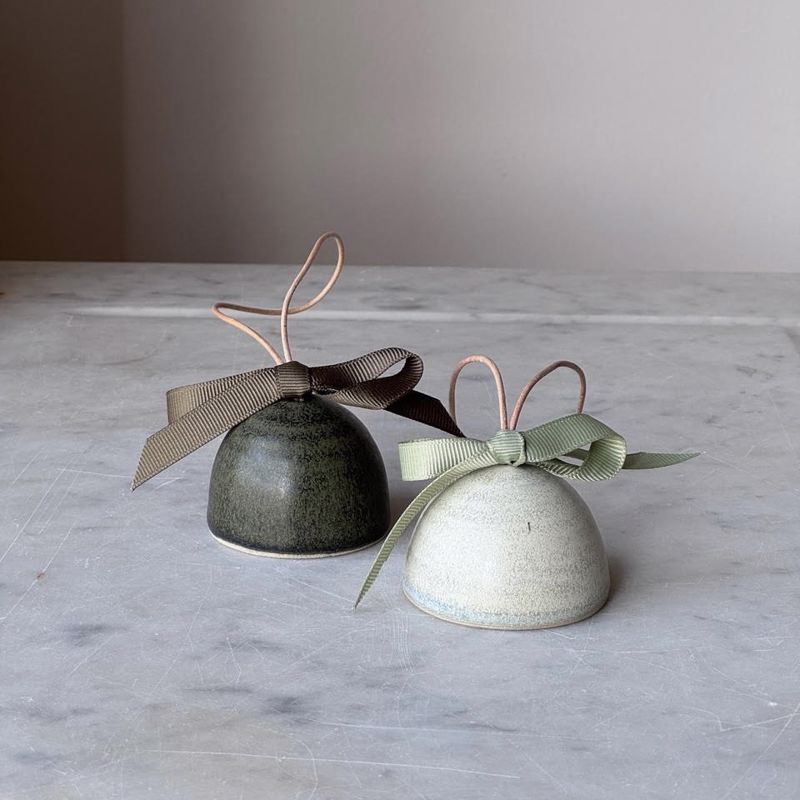 Christmas Bells - Green and mint